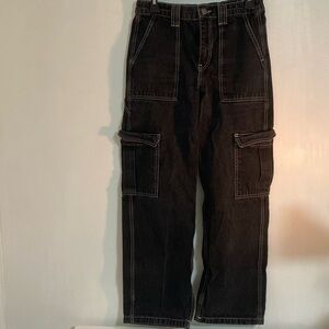 BDG Denim Black and White Contrast Stitching (have a matching top) 🖤🤍